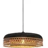 Image de Suspension Good&Mojo Ubud Noir 100x200 cm UBUD/H2/6018/BN