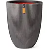 Image de Vase élégant Capi Groove Gris Ø 34x46 cm 445500