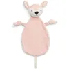 Image de Doudou attache sucette biche en tricot rose pâle