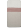 Image de Drap de berceau en coton Wrinkled Rosewood (75 x 100 cm)