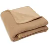 Image de Couverture polaire tricotée Basic Knit Biscuit (75 x 100 cm)