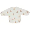 Image de Bavoir manches longues Teddy Bear