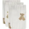 Image de Lot de 3 gants de toilette en coton ours Teddy Bear