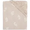 Image de Drap housse en jersey Twig Wild Rose (60 x 120 cm)