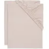 Image de Lot de 2 draps housses en jersey Wild Rose (60 x 120 cm)
