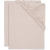Image de Lot de 2 draps housses en jersey Wild Rose (40 x 80 cm)