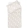 Image de Housse de couette + taie d'oreiller Miffy Snuffy Nougat (100 x 140 cm)