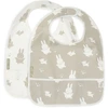 Image de Lot de 2 bavoirs plastifiés Miffy Snuffy Olive Green