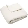 Image de Couverture en polaire Basic Knit Ivory (75 x 100 cm)