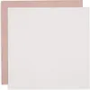 Image de Lot de 4 langes en coton Wild Rose-Ivory (70 x 70 cm)