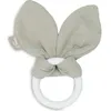Image de Anneau de dentition en silicone Bunny Ears Olive Green