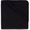 Image de Drap housse en jersey Noir pour matelas de parc (95 cm)