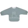 Image de Bavoir à manches imperméable Miffy Peekaboo Sea Green