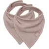 Image de Lot de 2 bavoirs bandana Wild Rose