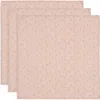 Image de Lot de 3 langes en coton Miffy Silhouettes Wild Rose (70 x 70 cm)