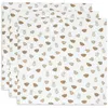 Image de Lot de 3 langes en coton Miffy and Friends (70 x 70 cm)