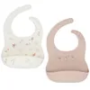 Image de Lot de 2 bavoirs en silicone Lovely Birds