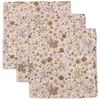 Image de Lot de 3 mini langes en gaze de coton Flower Fairies (31 x 31 cm)