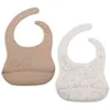 Image de Lot de 2 bavoirs en silicone Elephant Tales