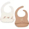 Image de Lot de 2 bavoirs en silicone Kangaroots