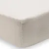 Image de Drap housse en jersey Sand (60 x 120 cm)