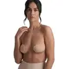 Image de Cache-tétons en tissu femme Bye Bra Beige TU 9378N