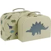 Image de Lot de 2 valisettes de rangement Dinosaure