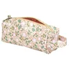 Image de Trousse scolaire Fleurs rose