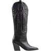 Image de Bottes longues femme Bronx New-kole western Noir 40 14177-E-01