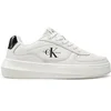 Image de Baskets cuir femme Calvin Klein Blanc 37 YW01410-01W