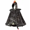 Image de Cape de dragon noir (5-7 ans)