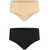 Image de Culotte invisible taille haute femme Bye Bra (x2) Beige 2XL 1099