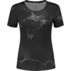 Image de T-shirt à manches courtes femme Rogelli Marble ROG351412 Noir S