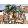 Image de Puzzle 1000 pièces : Les chats sur le toit Broccoli-76314