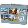 Image de Puzzles 5 x 1000 pièces : Collection Villes Broccoli-76345