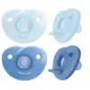 Image de Avent Soothie - Sucettes Orthodontiques - Bleu - De 0 à 6 mois, 2 Sucettes