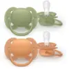 Image de Avent Ultra Soft   Sucette en silicone ultra douce 18 mois +   Pour peaux sensibles   2 pièces