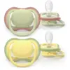 Image de Avent Ultra Air colors of nature Sucette 18 mois+ Avent - lot 2 sucettes