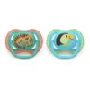 Image de Avent Lot de 2 Sucettes Ultra Air 6-18 mois