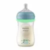 Image de Avent NATURAL RESPONSE NUIT - Biberon Débit 3 - Motif Paresseux Endormi - De 3 à 6 mois, 260ml