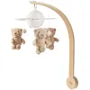 Image de Mobile pour bébé en bois Lou l'ours