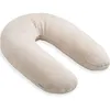 Image de Coussin d'allaitement Cozy warm linen (140 x 45 cm)