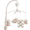 Image de Mobile musical Animals vieux rose-warm linen