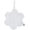Image de Doudou attache sucette fleur Calm blanc