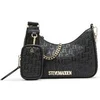 Image de Sac bandoulière femme Steve Madden Bvice-E Noir TU SM13001637-02002-B-G