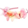 Image de Serre-tête Lilyanne fleurs & papillons