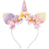 Image de Serre-tête Licorne Lilas