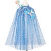 Image de Ensemble cape sirène + diadème + baguette Marlya (5-7 ans)
