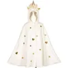 Image de Cape licorne blanc cassé (4-8 ans)