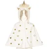 Image de Cape licorne blanc cassé (2 ans)